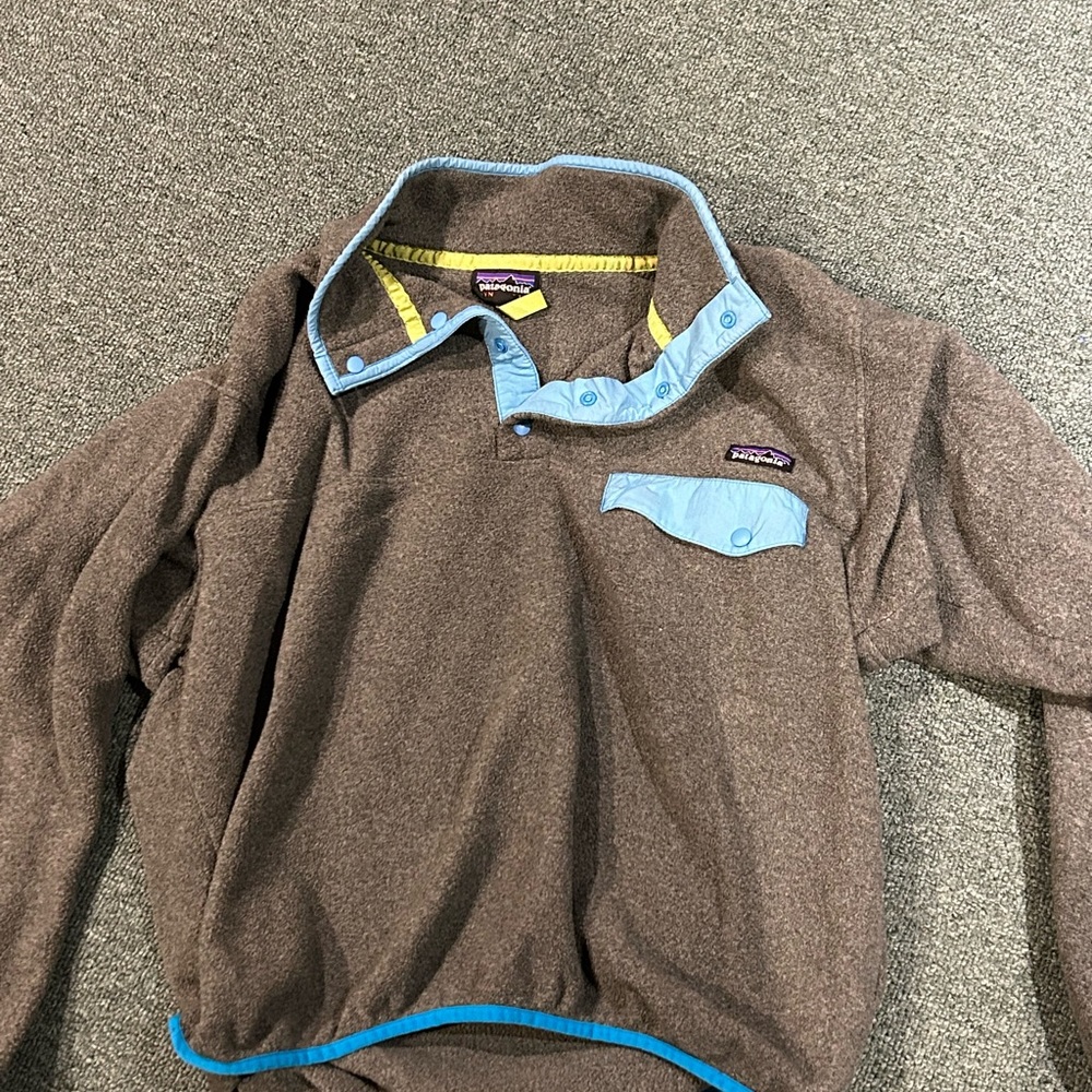 Patagonia snap-T fleece pullover